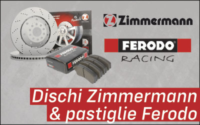 Dischi Zimmermann e pastiglie Ferodo Racing - B2B